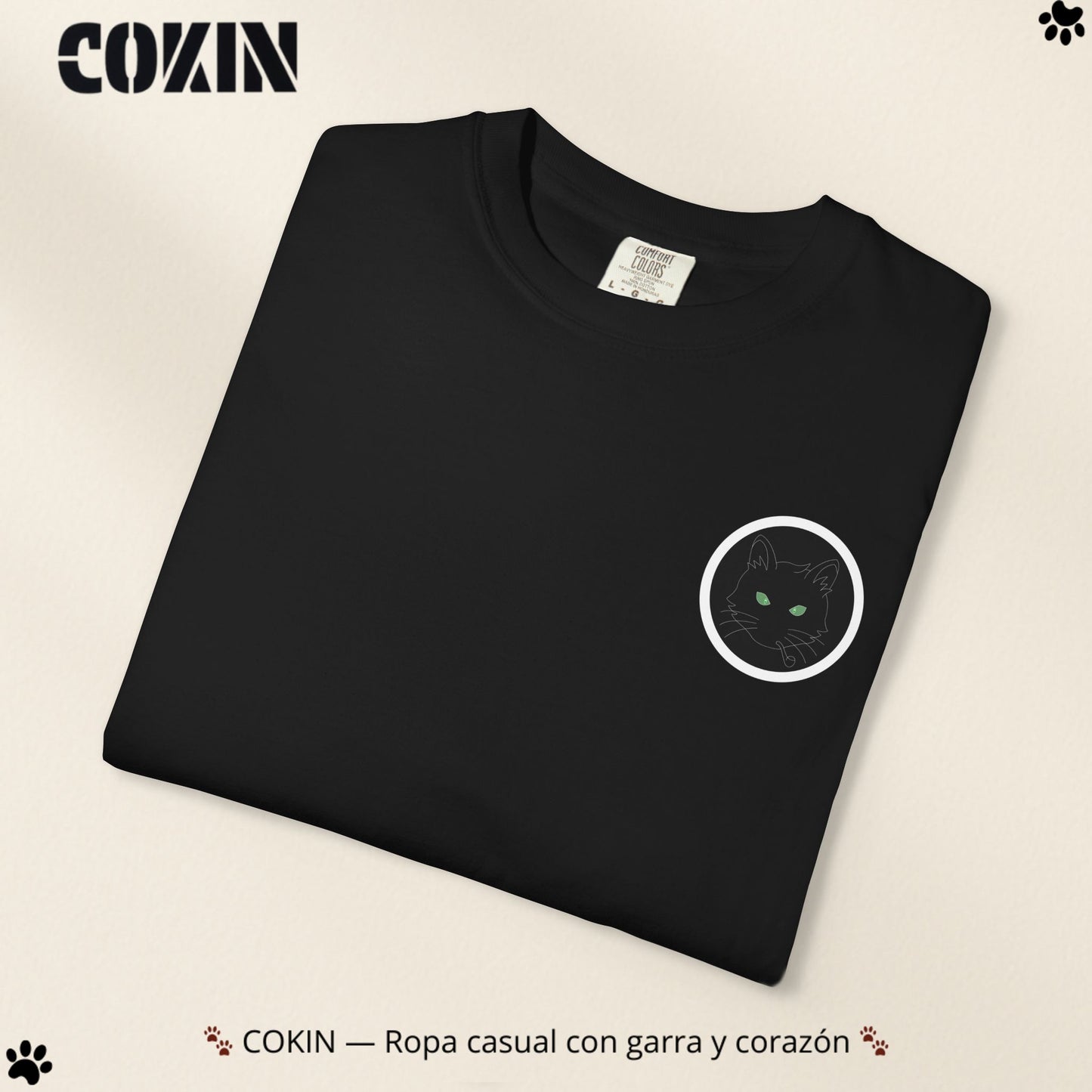 Camiseta Cokin Original - Ropa con garra y corazón