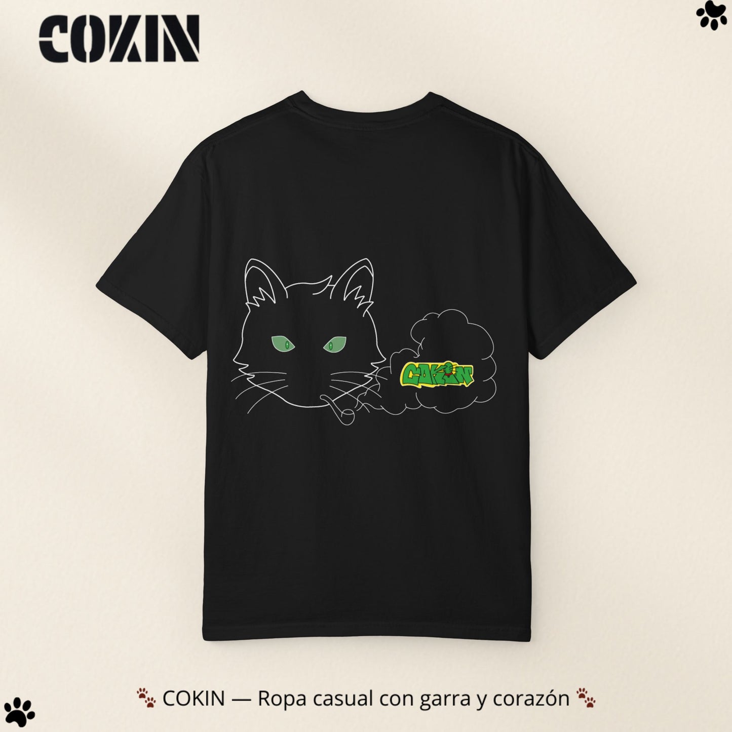 Camiseta Cokin Original - Ropa con garra y corazón