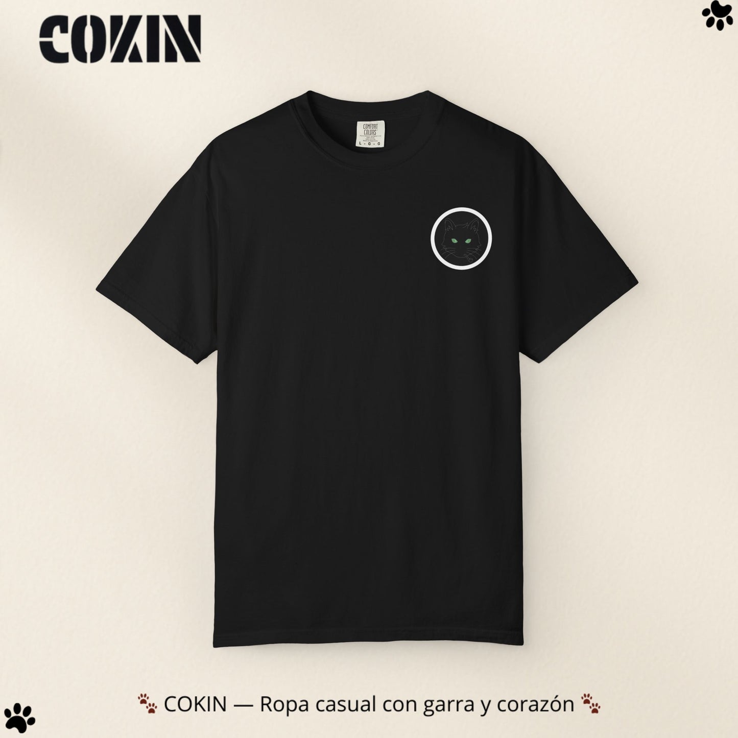 Camiseta Cokin Original - Ropa con garra y corazón