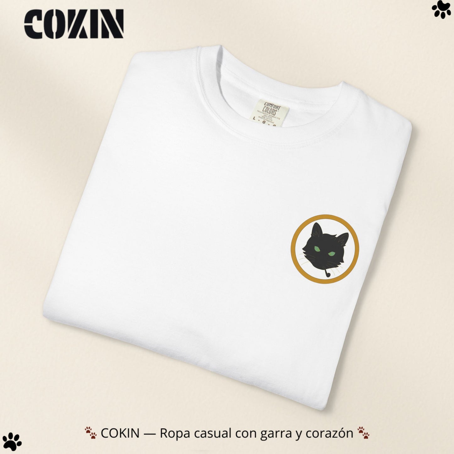 Camiseta Cokin Original - Ropa con garra y corazón