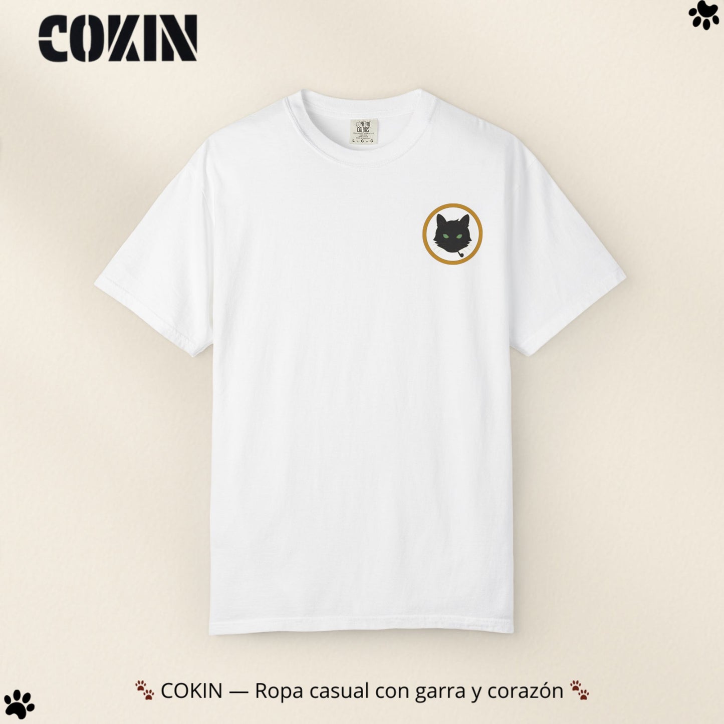 Camiseta Cokin Original - Ropa con garra y corazón