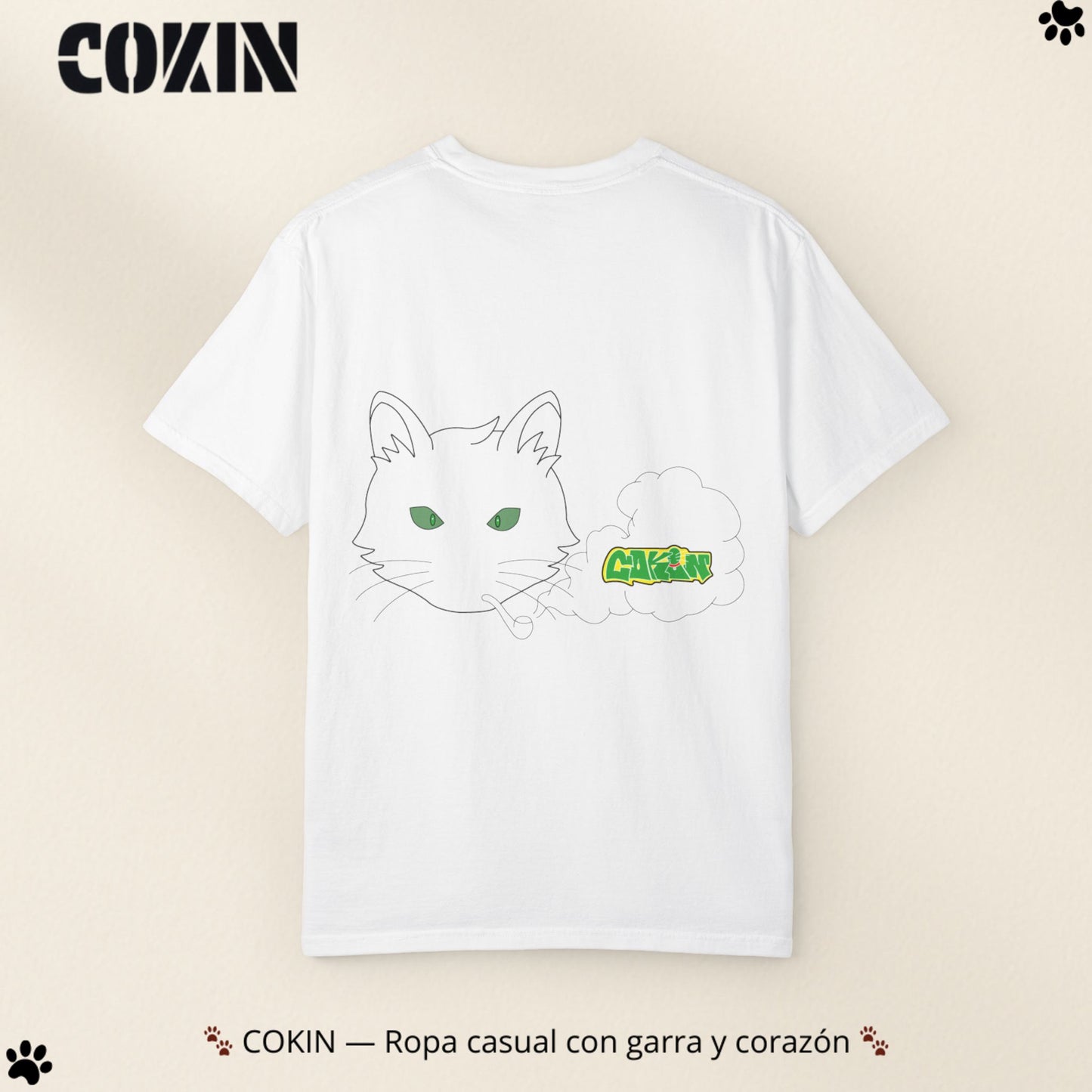 Camiseta Cokin Original - Ropa con garra y corazón