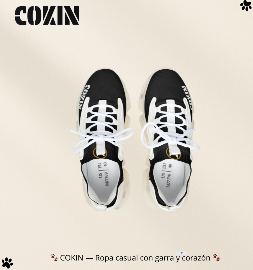 Zapatos deportivos Cokin Original - Ropa con garra y corazón