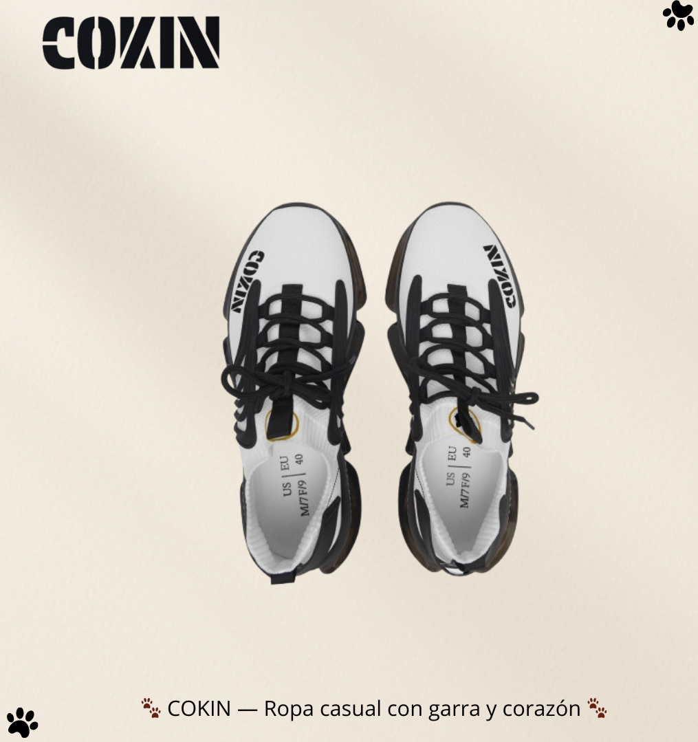 Zapatos deportivos Cokin Original - Ropa con garra y corazón