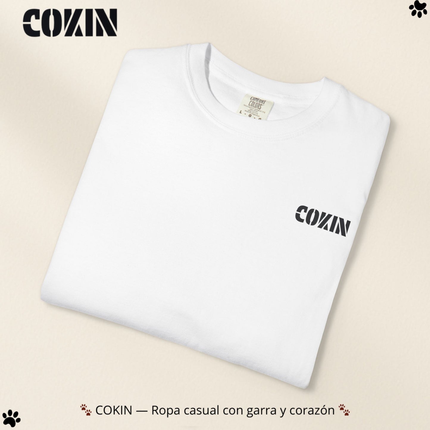 Camiseta Cokin Original - Ropa con garra y corazón