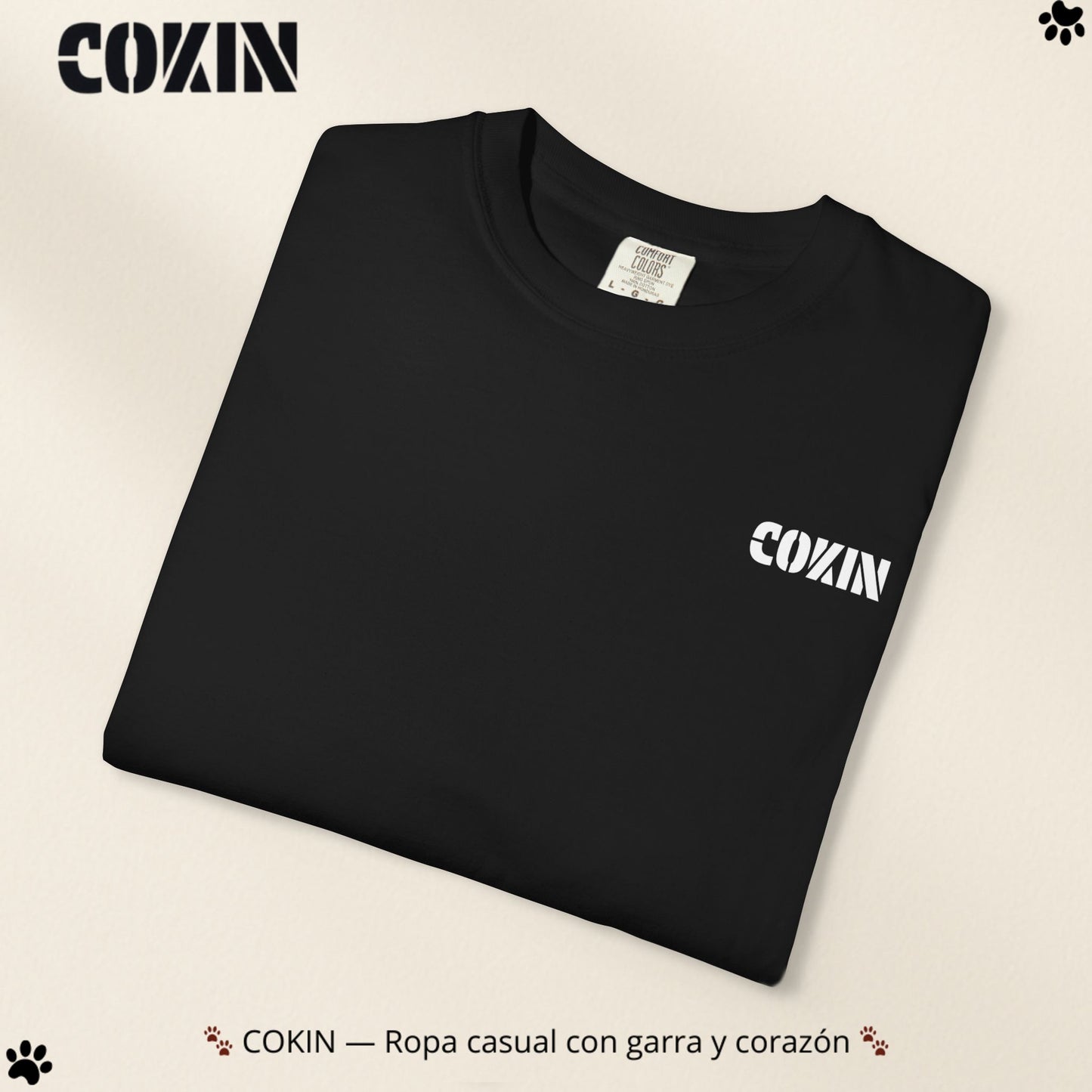 Camiseta Cokin Original - Ropa con garra y corazón
