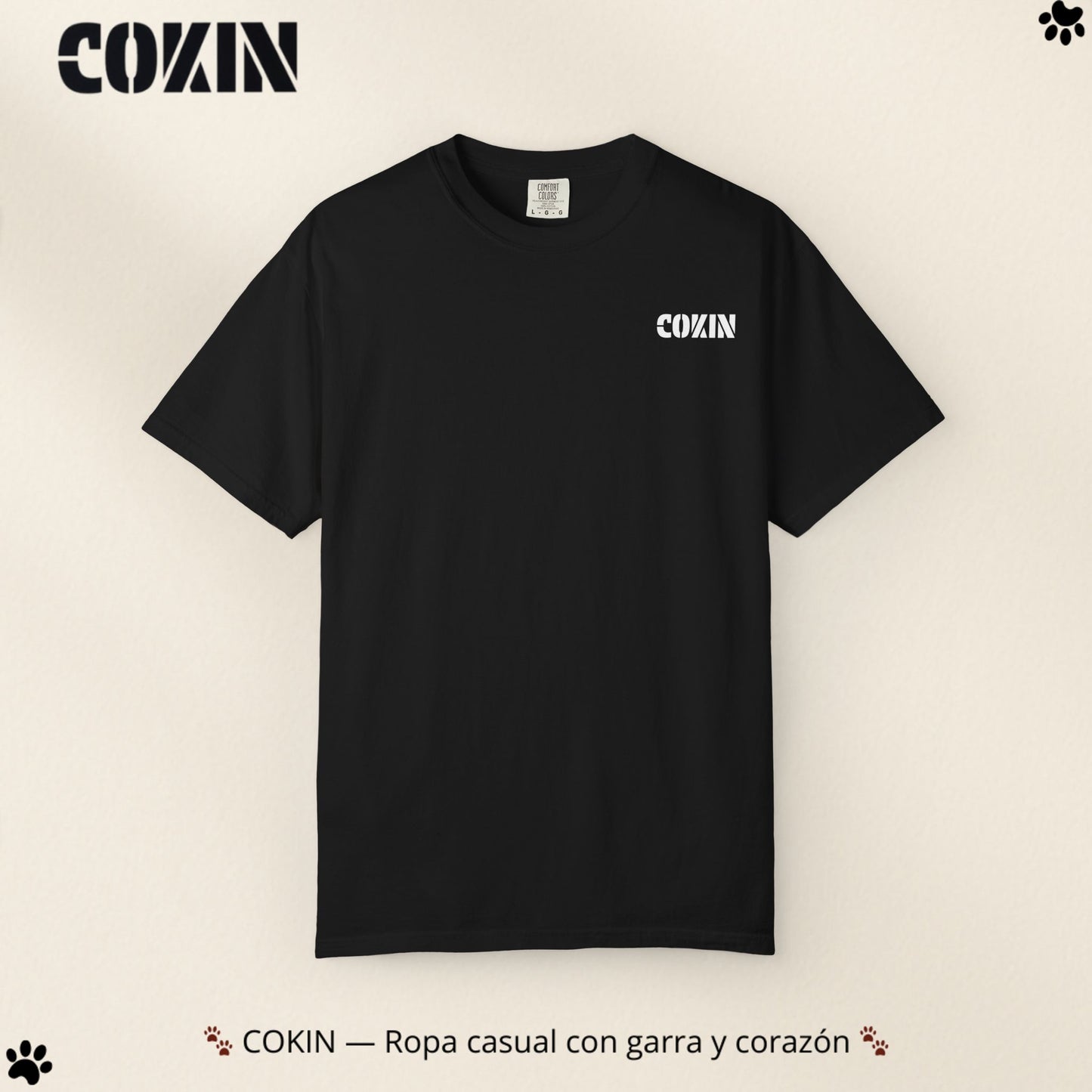 Camiseta Cokin Original - Ropa con garra y corazón